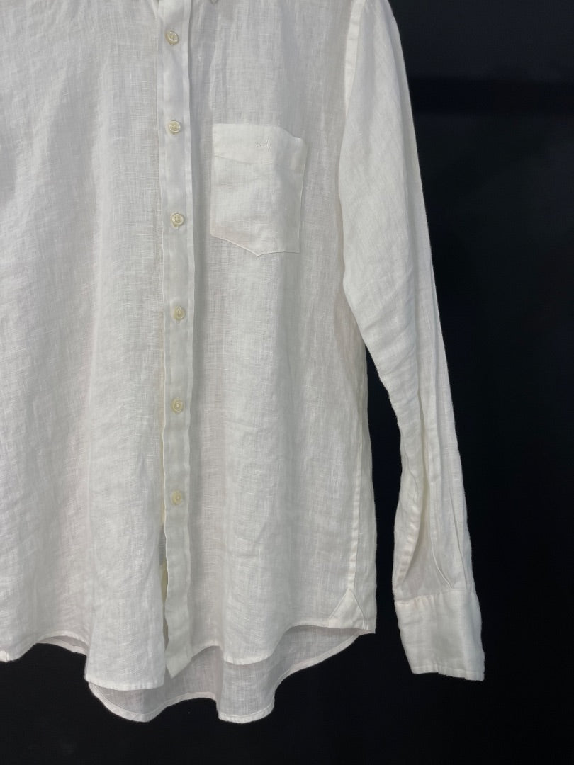 SAVILLE ROW Camisa Manga Larga  Blanco  Talle S