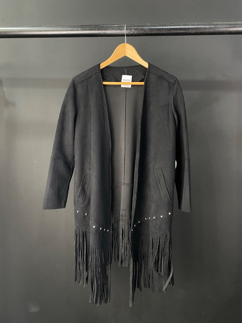 SIN MARCA Saco Negro Talle M