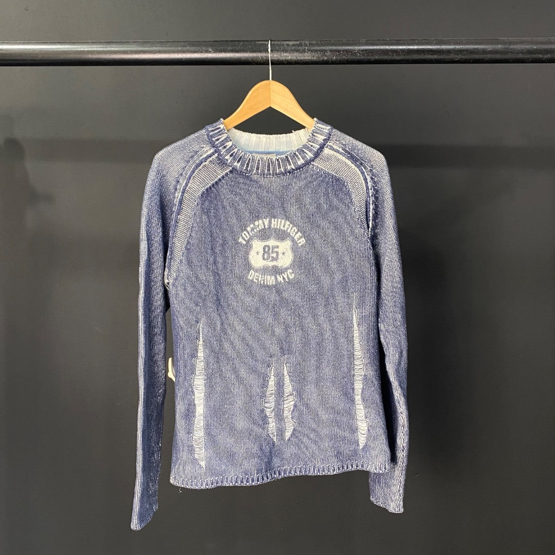 TOMMY HILFIGER Sweater Azul Talle S