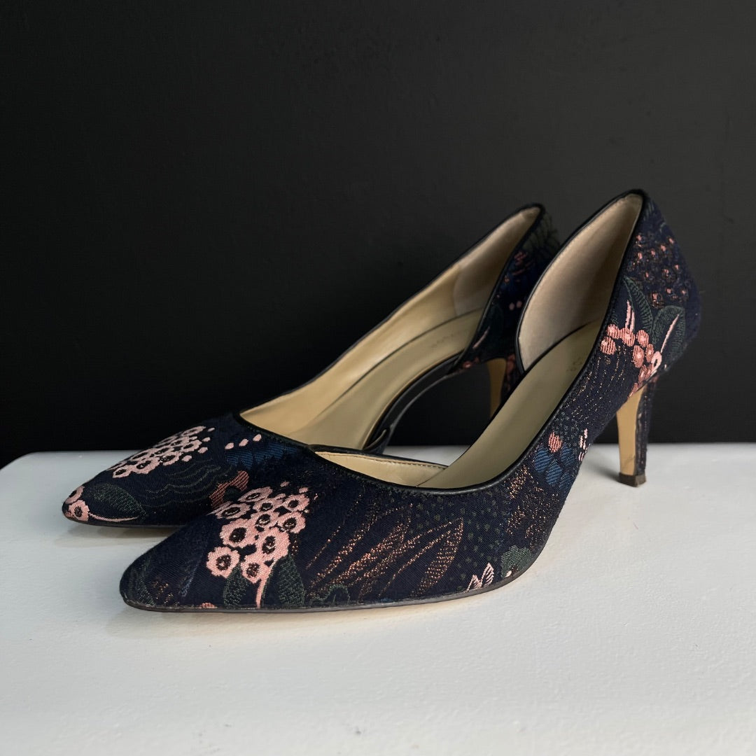 ANN TAYLOR Taco Medio Varios  Estampado Talle 7,5