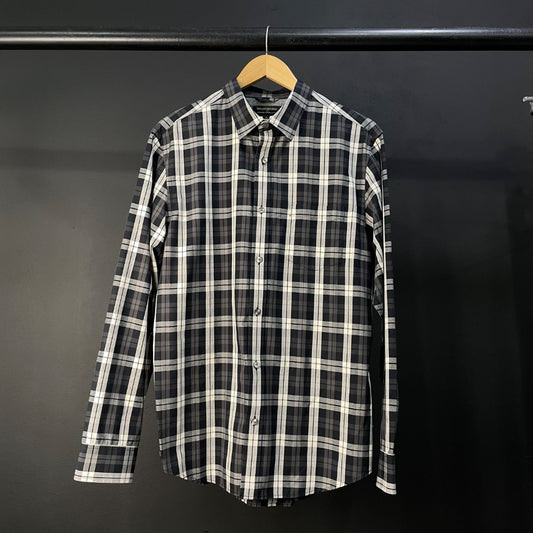 BANANA REPUBLIC  Camisa Manga Larga  Varios  Escoces  Talle L