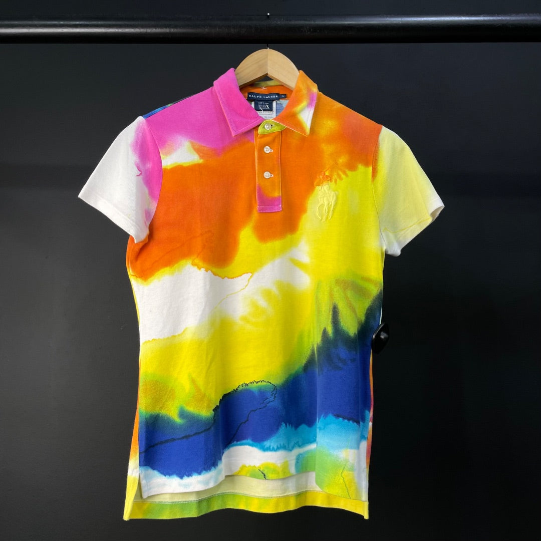 RALPH LAUREN  Remera Manga Corta  Varios  Batik  Talle L