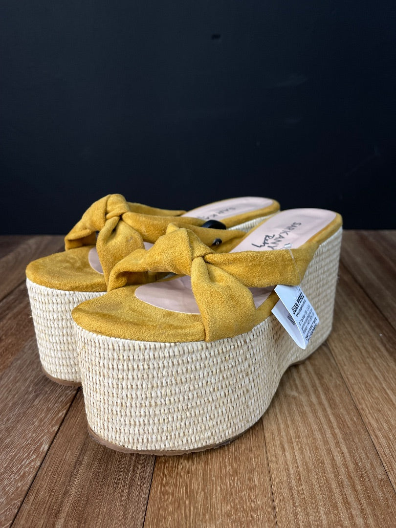 SARKANY Plataformas Mostaza Talle 0