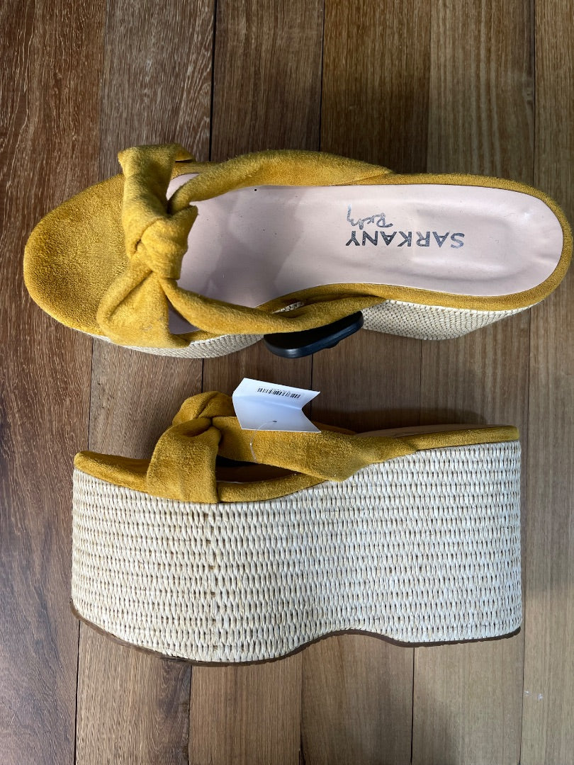 SARKANY Plataformas Mostaza Talle 0
