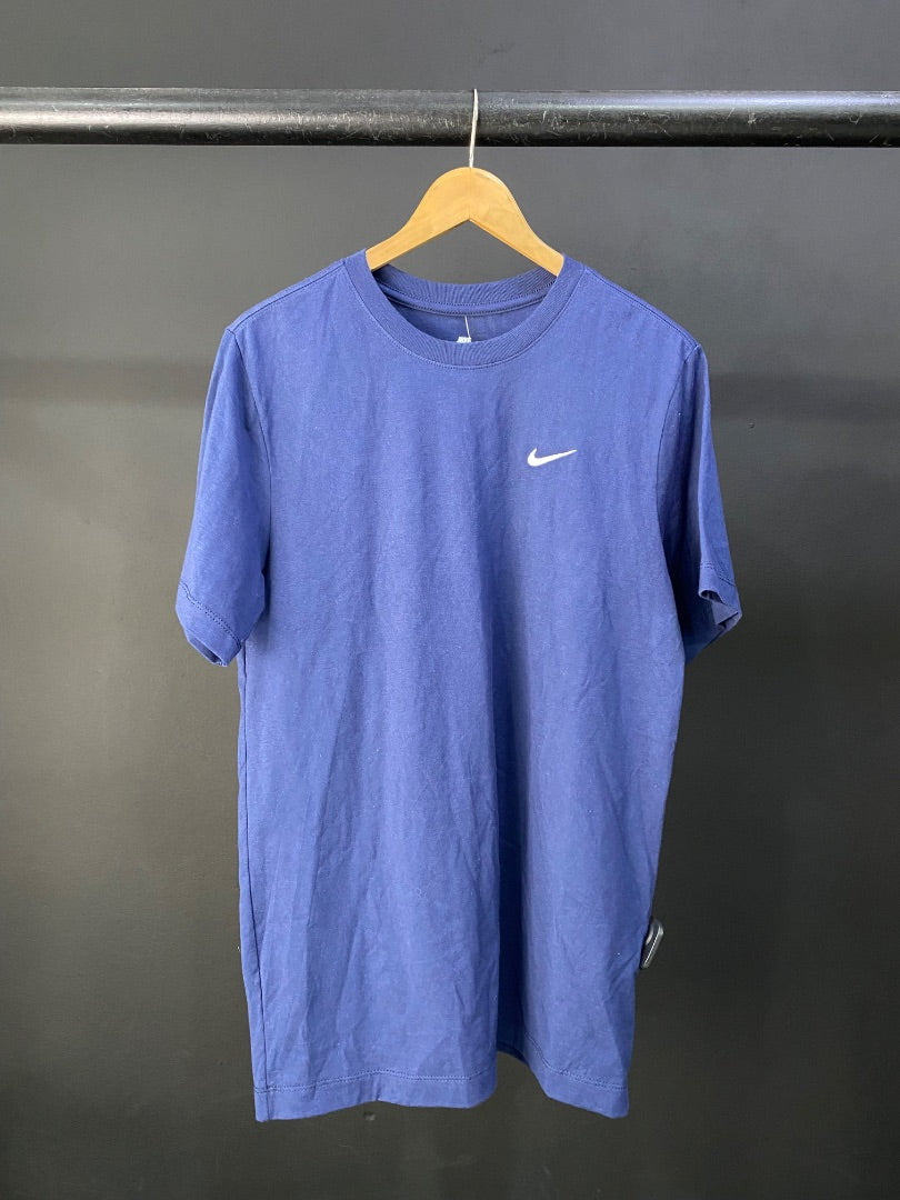 NIKE Remera Manga Corta Azul Talle S