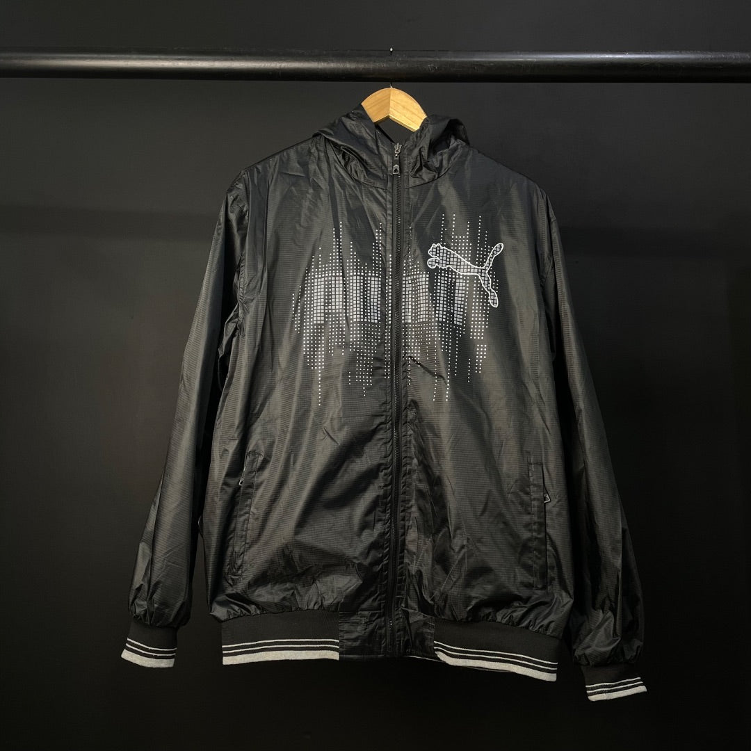 PUMA Campera Negro Talle L