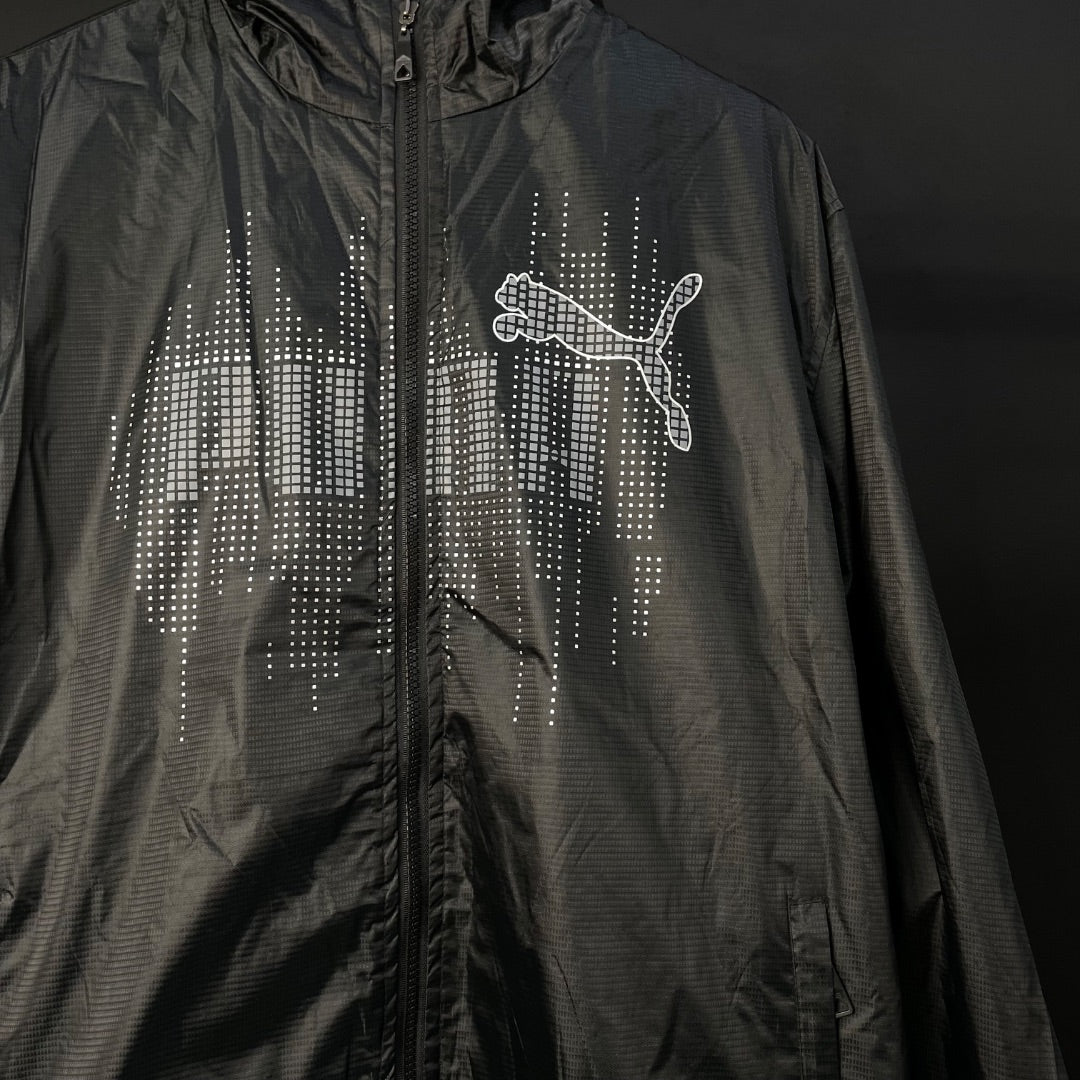 PUMA Campera Negro Talle L