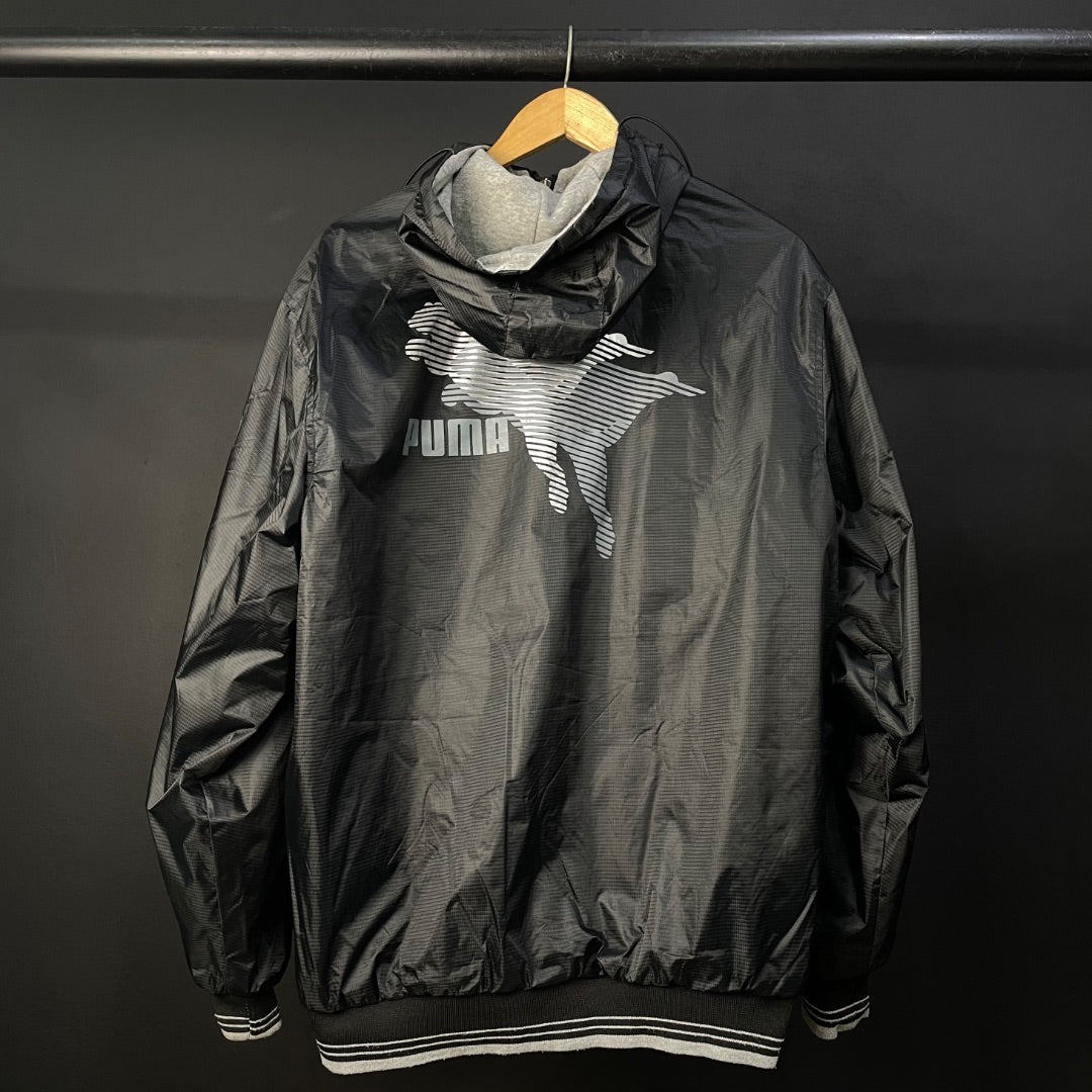 PUMA Campera Negro Talle L