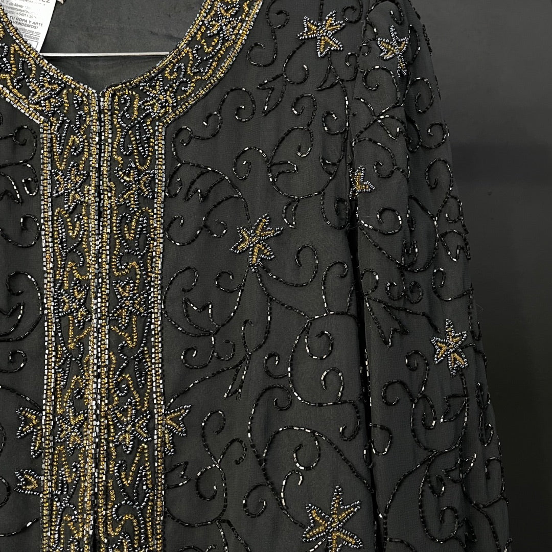 LAURENCE KAZAR Saco Negro Talle S