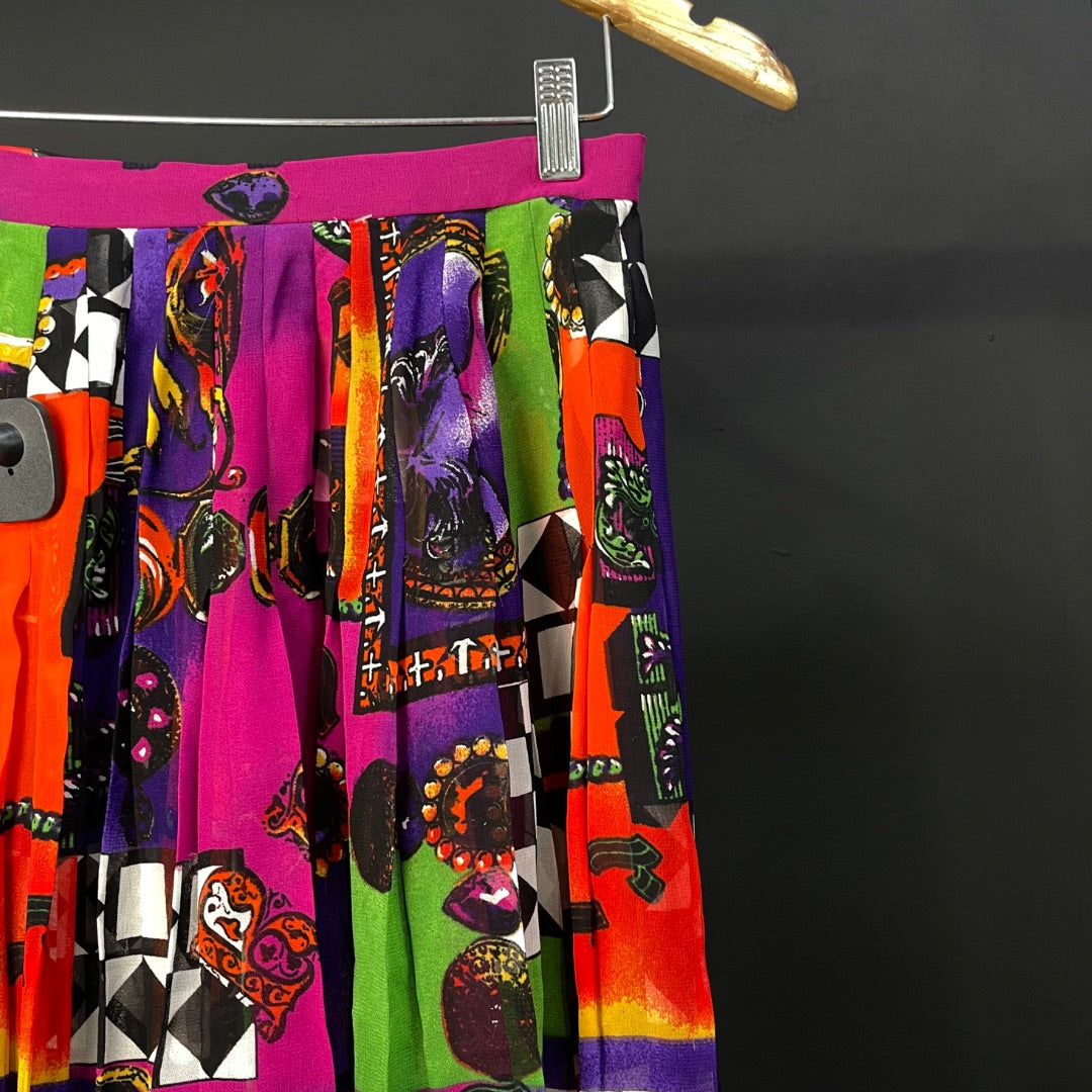SIN MARCA  Pollera Mini  Varios  Estampado  Talle 2