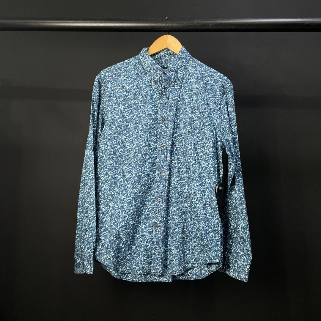 CLUB MONACO Camisa Manga Larga Varios Floral Talle S