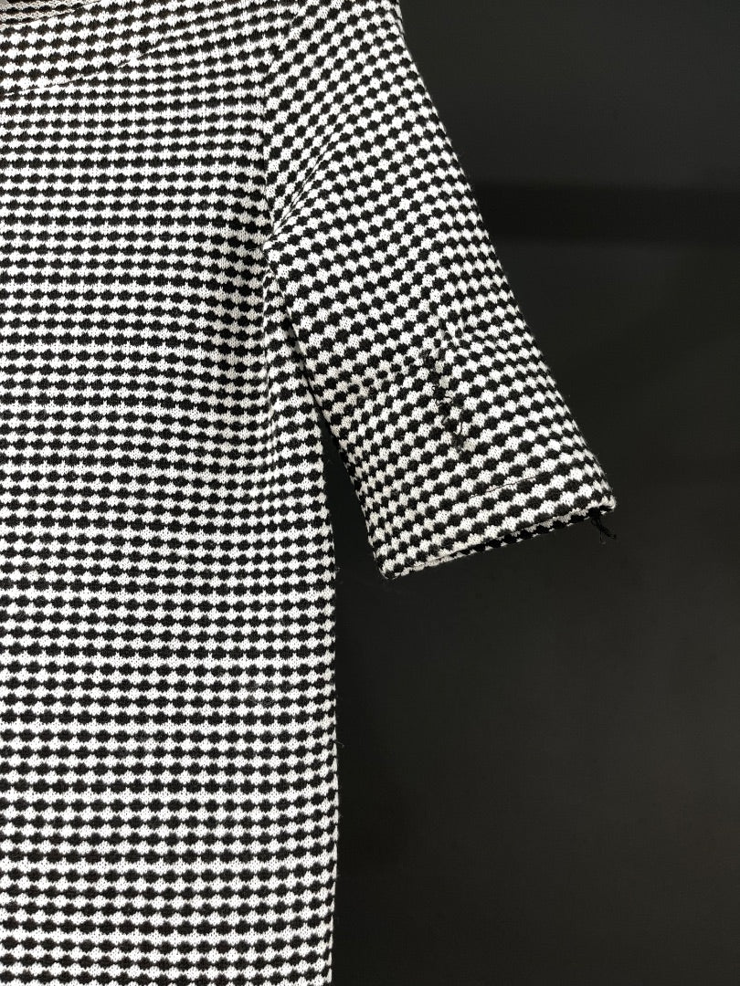 ZARA Blusa Varios Blanco Y Negro Talle S