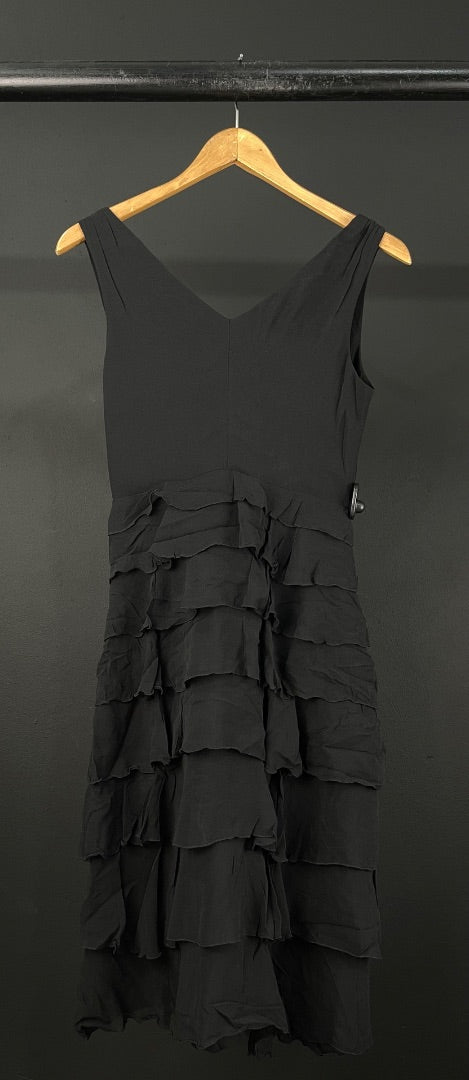ZAPA Vestido Sin Manga Negro Talle S