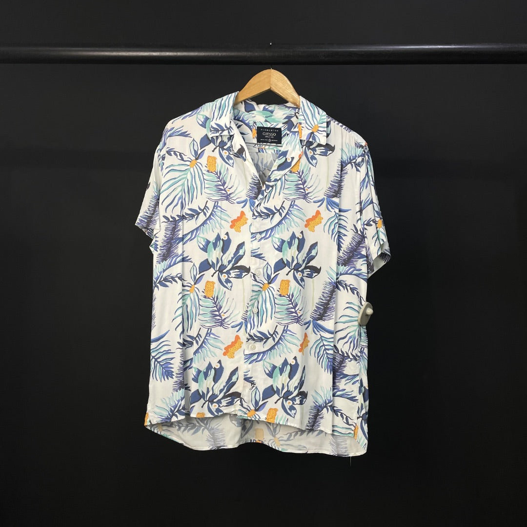 GIESSO Camisa Manga Corta Varios  Estampado Talle M
