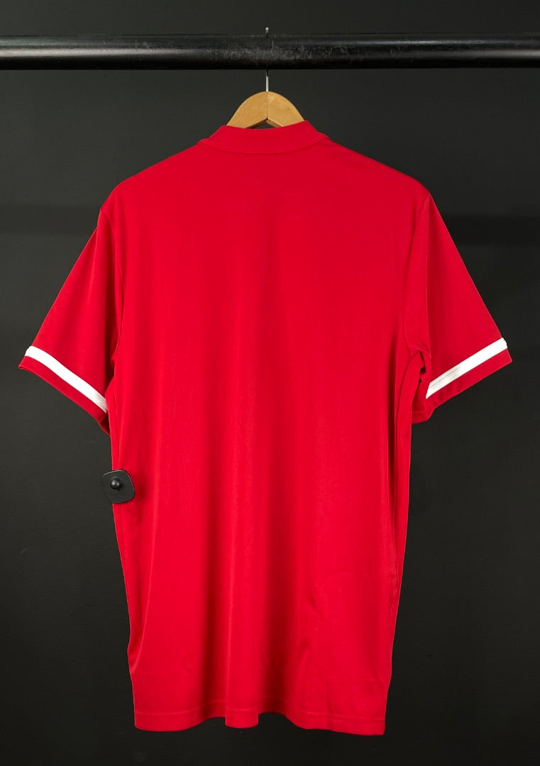 ADIDAS Remera Deportiva Rojo Talle L