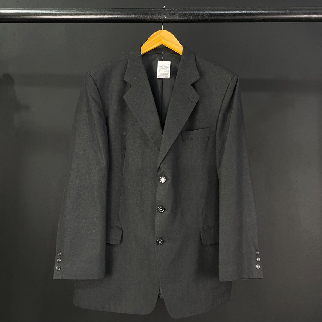 BALMAIN Saco Negro Talle 56