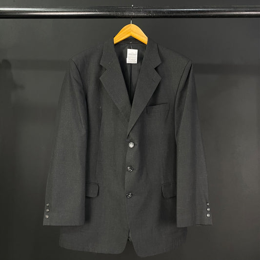 BALMAIN Saco Negro Talle 56