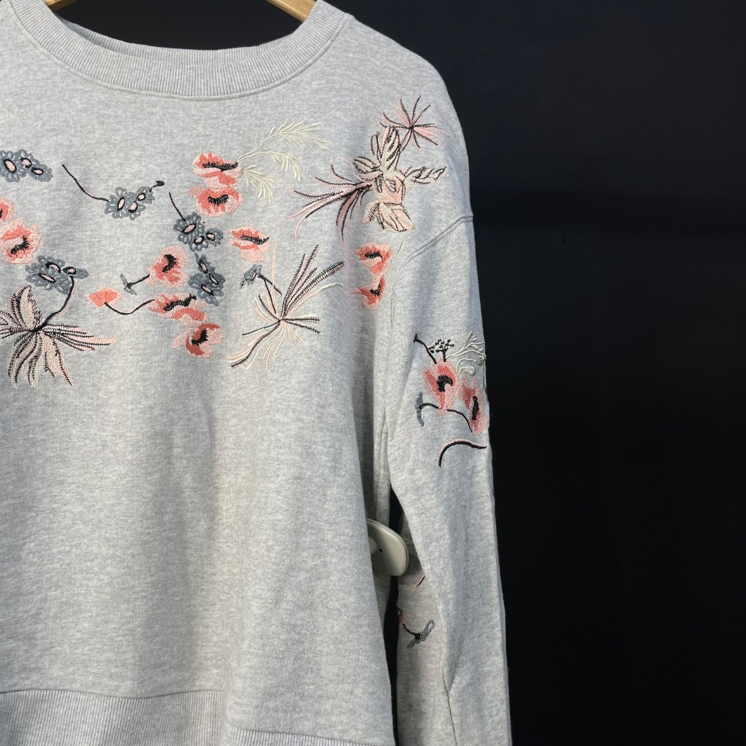 ALL SAINTS Buzo Gris Talle S