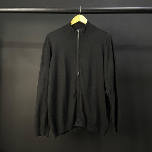 GIESSO Sweater Abierto Negro Talle L