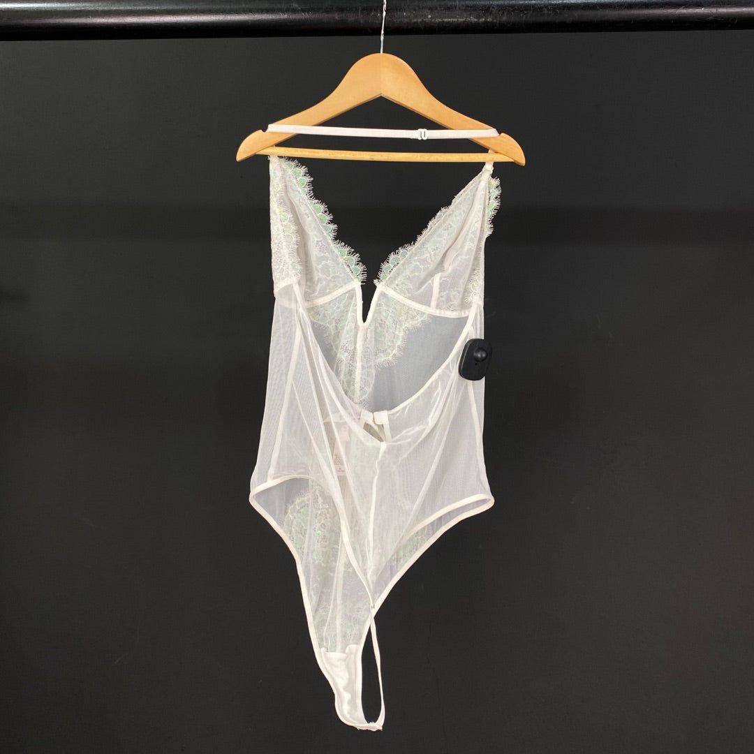 VICTORIA SECRET Body Sin Manga Blanco Talle M