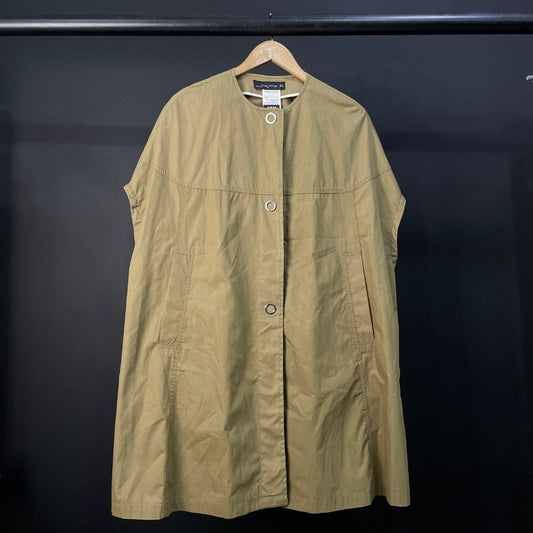 ZARA  Chaleco Largo  Verde  Talle M