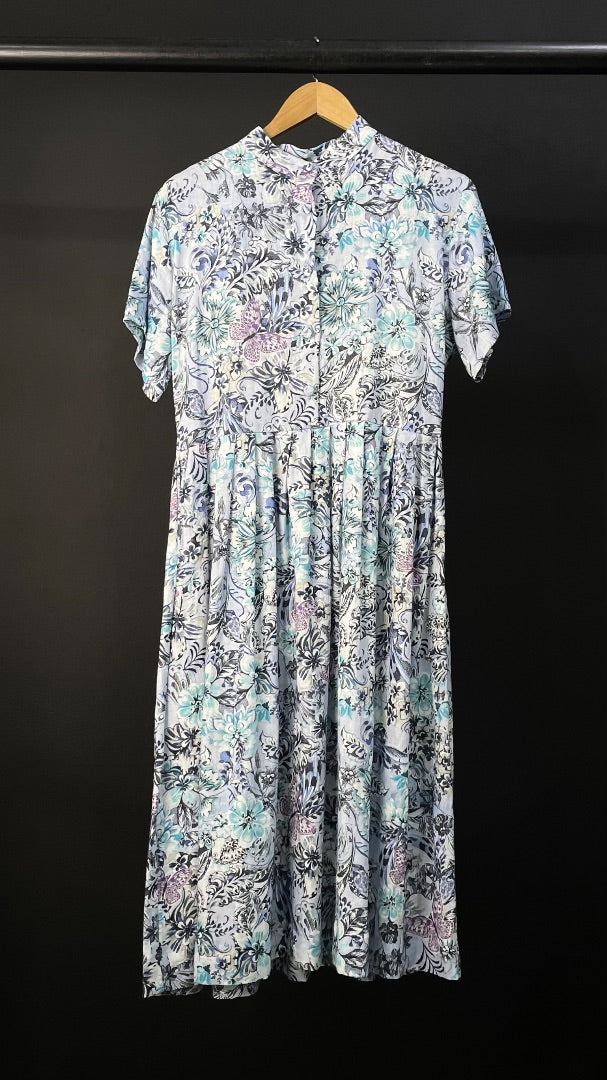MENAGE A TROIS  Vestido Manga Corta  Varios  Estampado  Talle 40