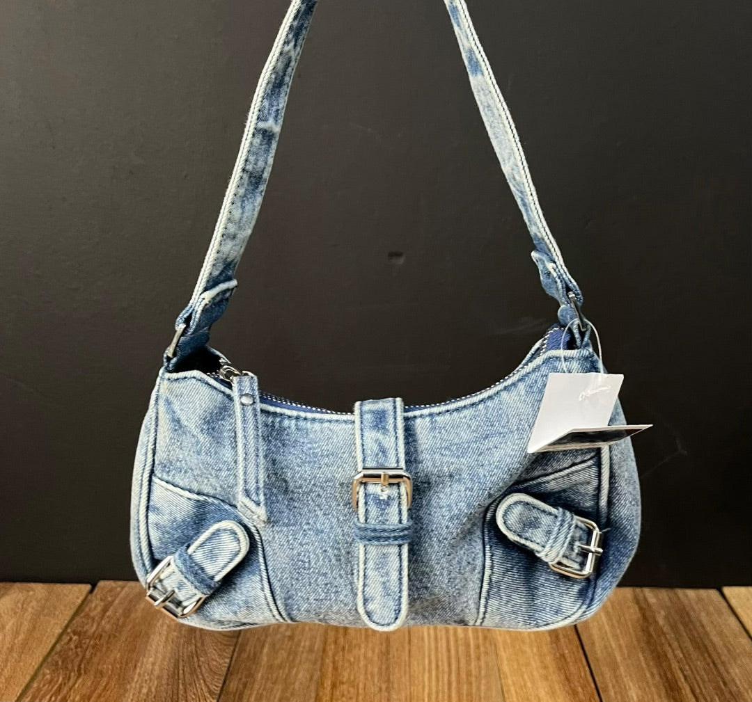 PULL & BEAR Cartera Azul Talle Unico