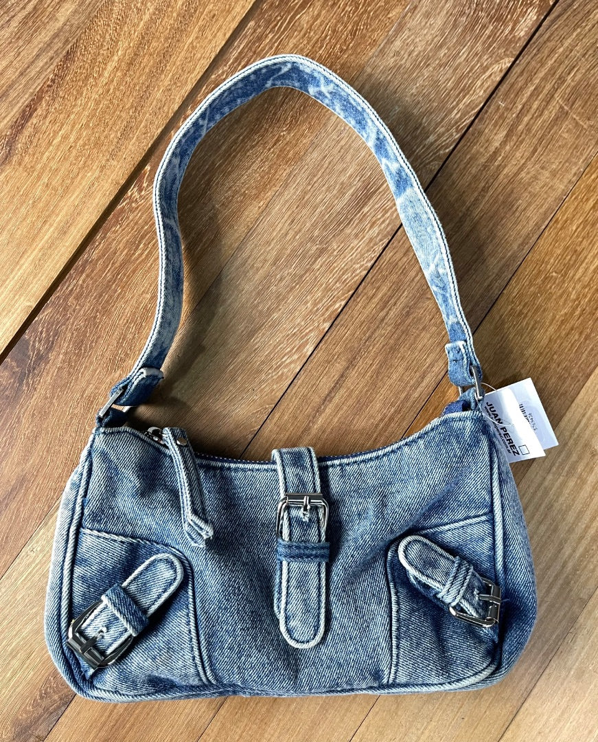PULL & BEAR Cartera Azul Talle Unico
