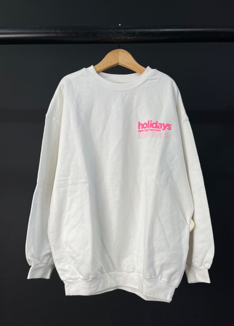 COMO QUIERES Buzo Blanco Talle XS