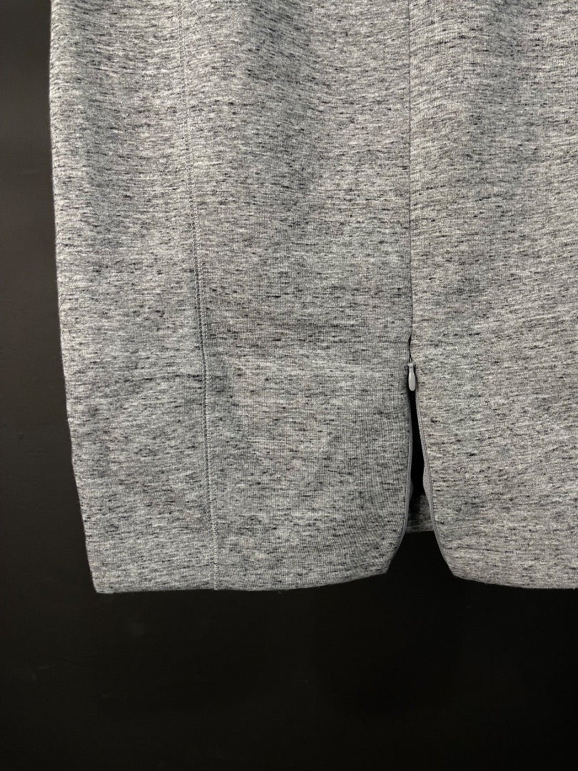 H&M Pollera Larga Gris Talle S