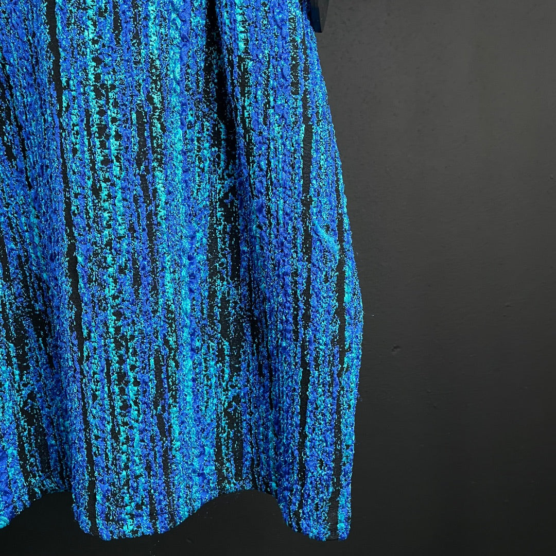 ZARA Vestido Turquesa Talle M