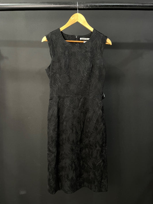 CACHAREL Vestido Sin Manga Negro Talle 38