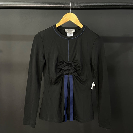 SPORTMAX Remera Manga Larga Negro Talle M