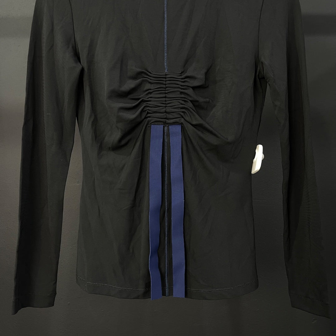 SPORTMAX Remera Manga Larga Negro Talle M