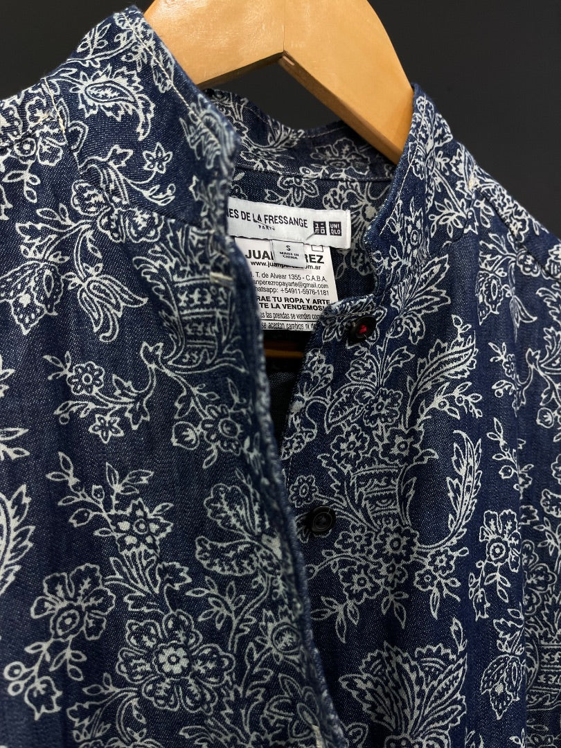 UNIQLO Vestido Manga Larga Varios  Estampado Talle S