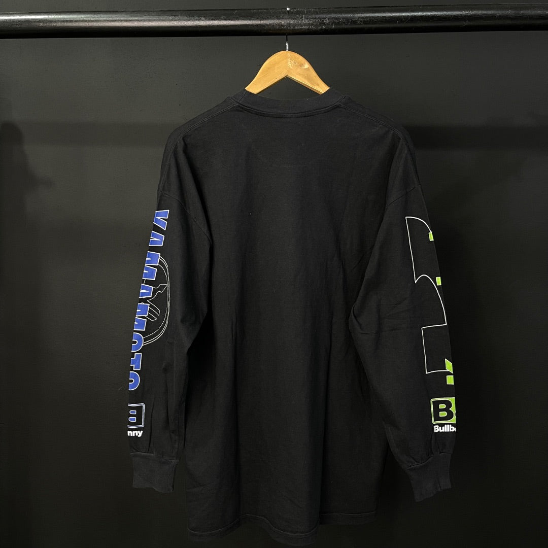 BULLBENNY Remera Manga Larga Negro Talle 2
