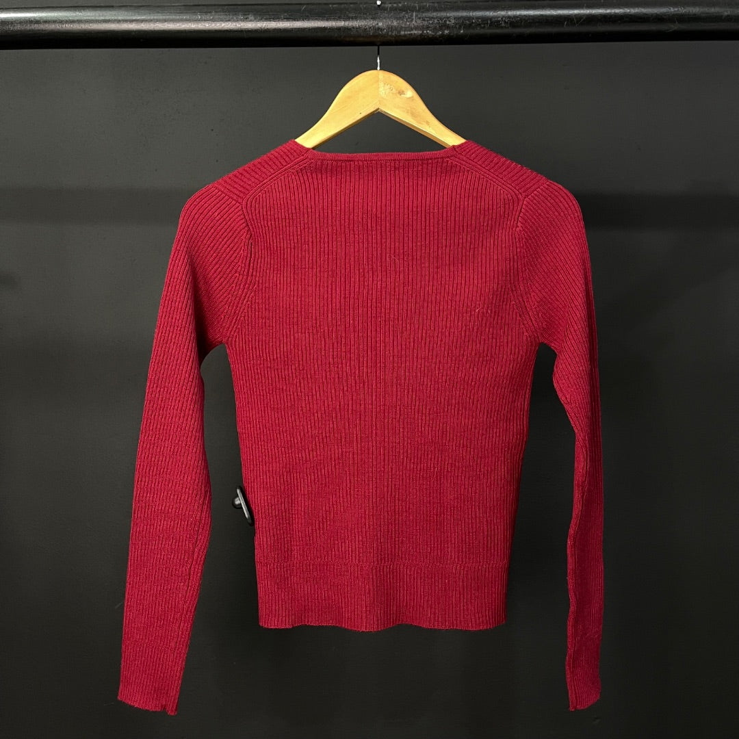 CHOCOLATE Sweater Abierto Bordeaux Talle S