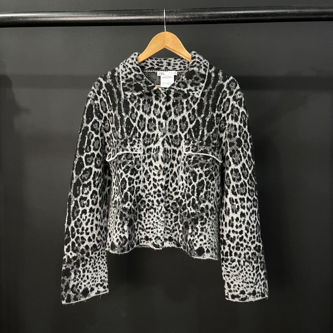 ZARA Saco Varios  Estampado Talle L