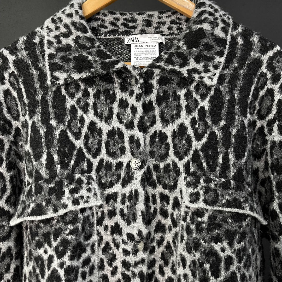 ZARA Saco Varios  Estampado Talle L