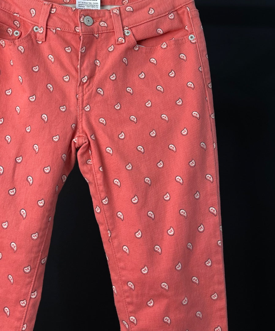 LEVIS  Pantalon  Naranja  Talle 1