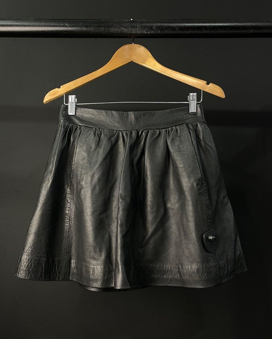 DOMA Pollera Mini Negro Talle M