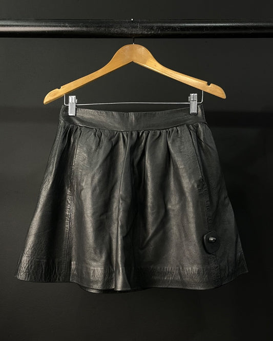 DOMA Pollera Mini Negro Talle M