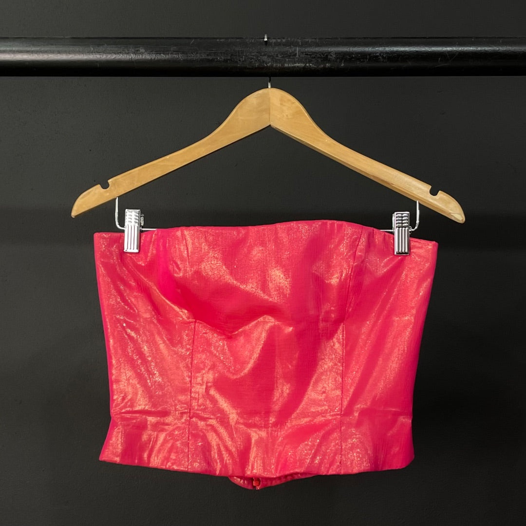 GINO BOGANI  Conjunto X2 Pollera Y Otro  Color Fucsia  Talle S