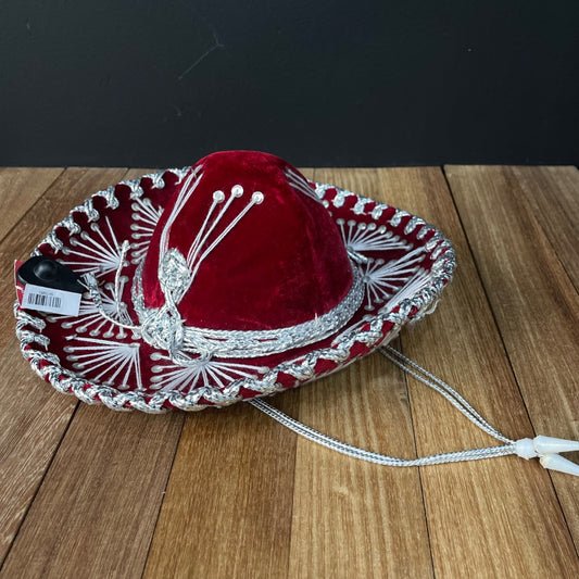 SIN MARCA  Sombrero  Color Bordeaux  Talle Unico
