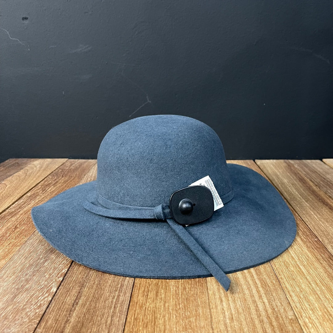 ACEBAREL Sombrero Con Ala  Gris  Talle Unico