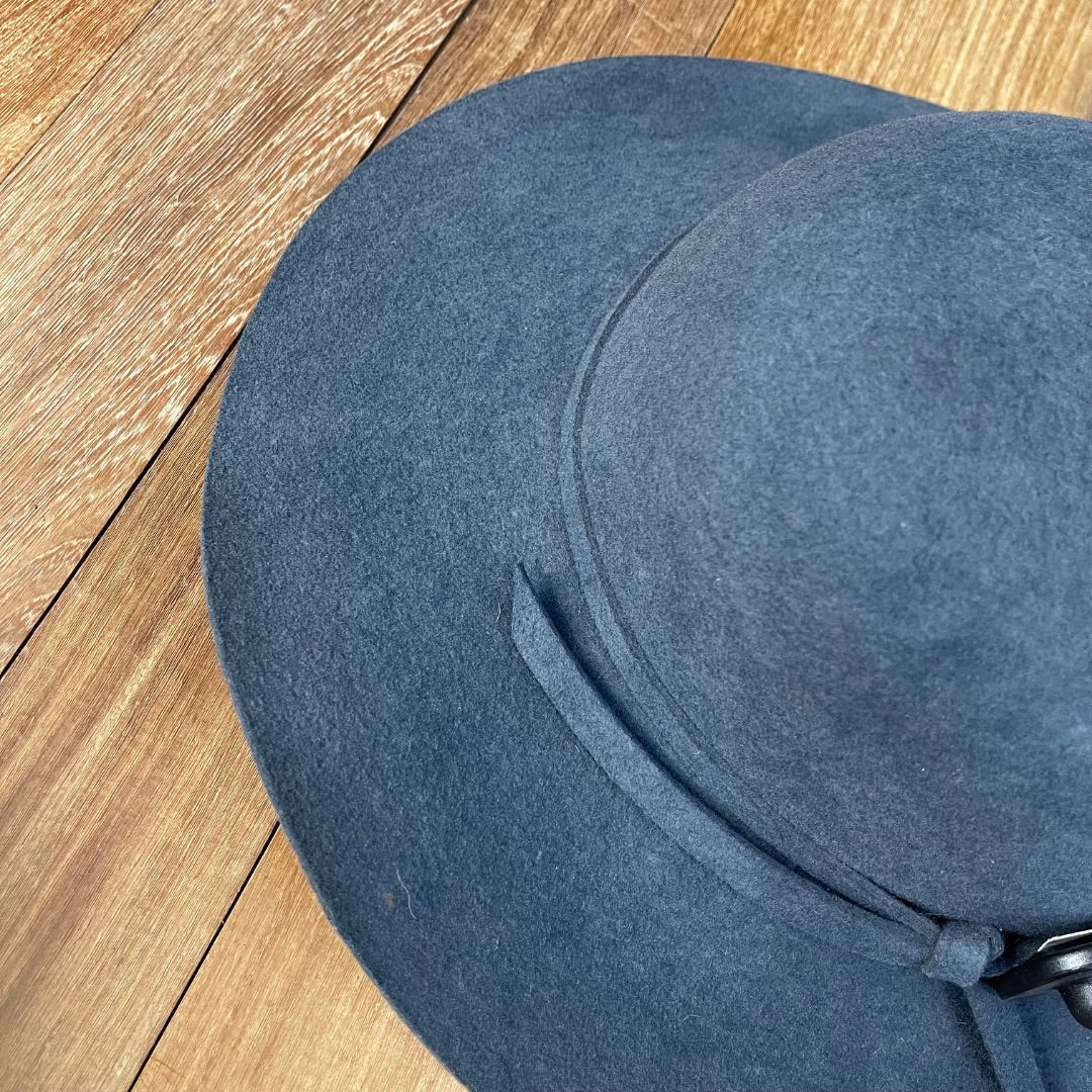 ACEBAREL Sombrero Con Ala  Gris  Talle Unico