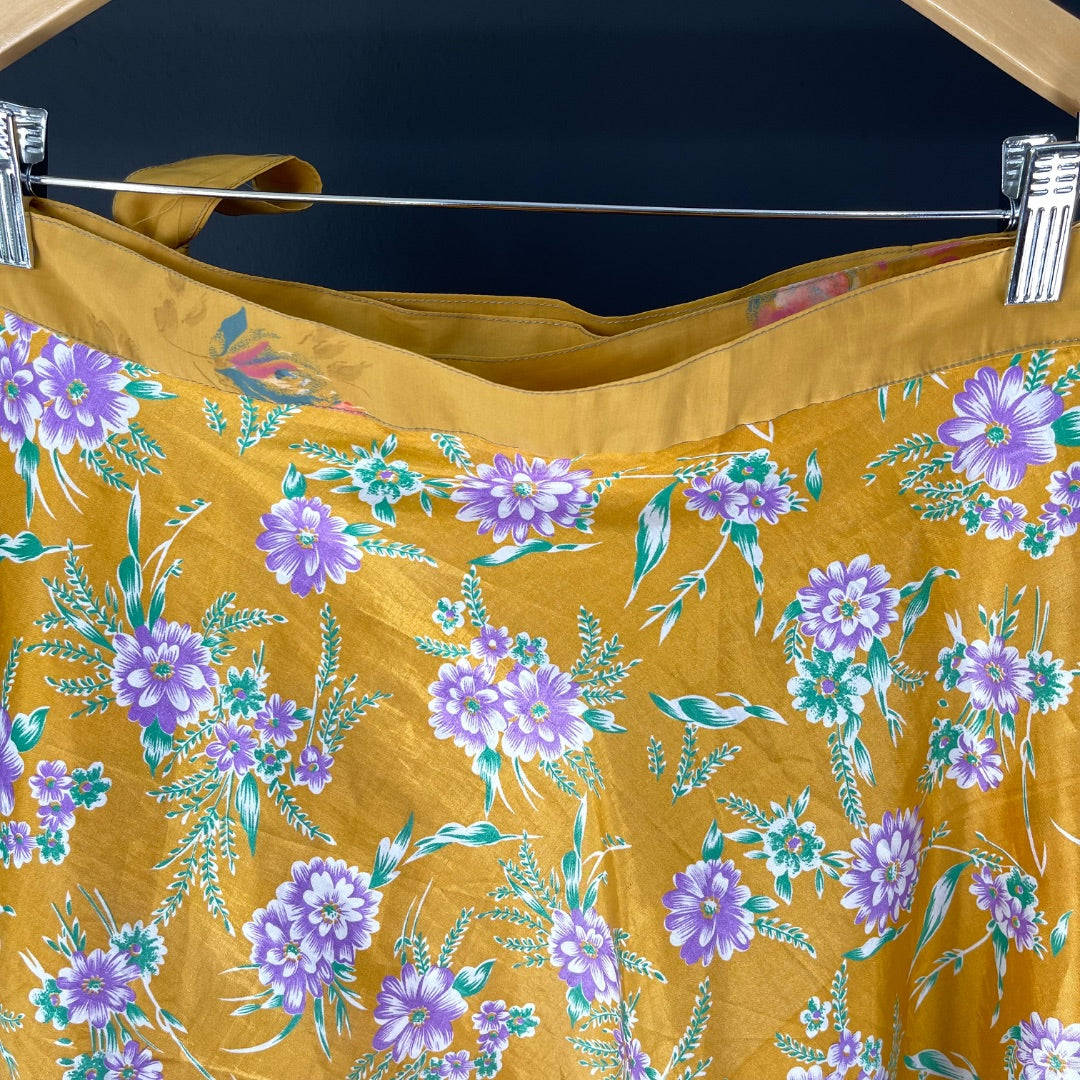 SIN MARCA Pollera Larga Varios Floral Talle Unico