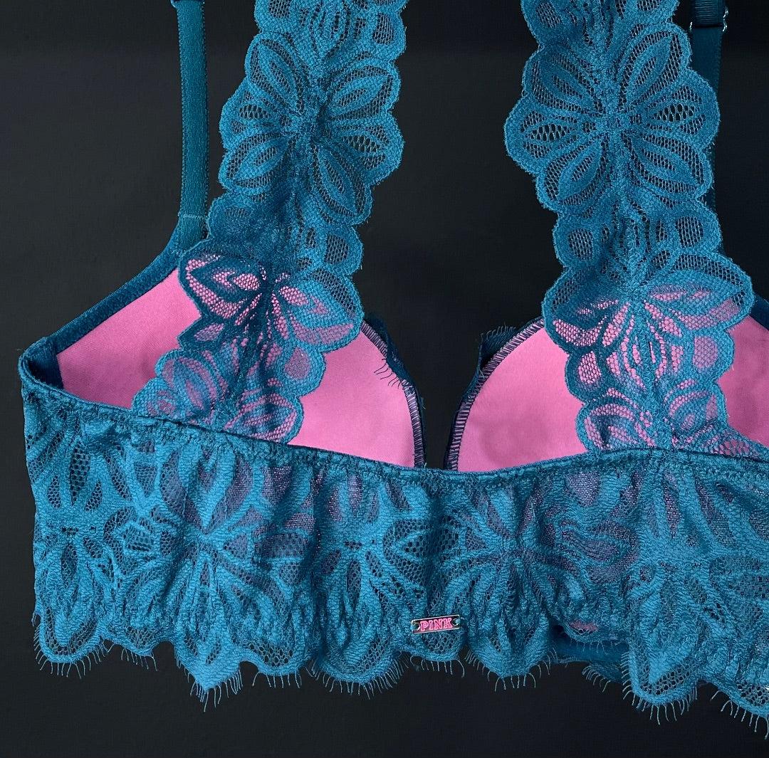 PINK  Corpiño  Azul  Talle 32