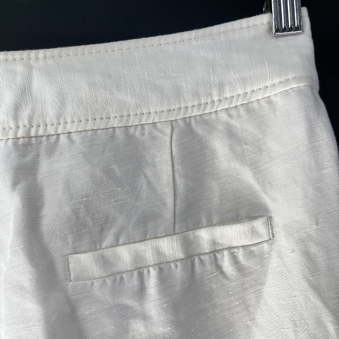 MASSIMO DUTTI Pantalon Blanco Talle 36