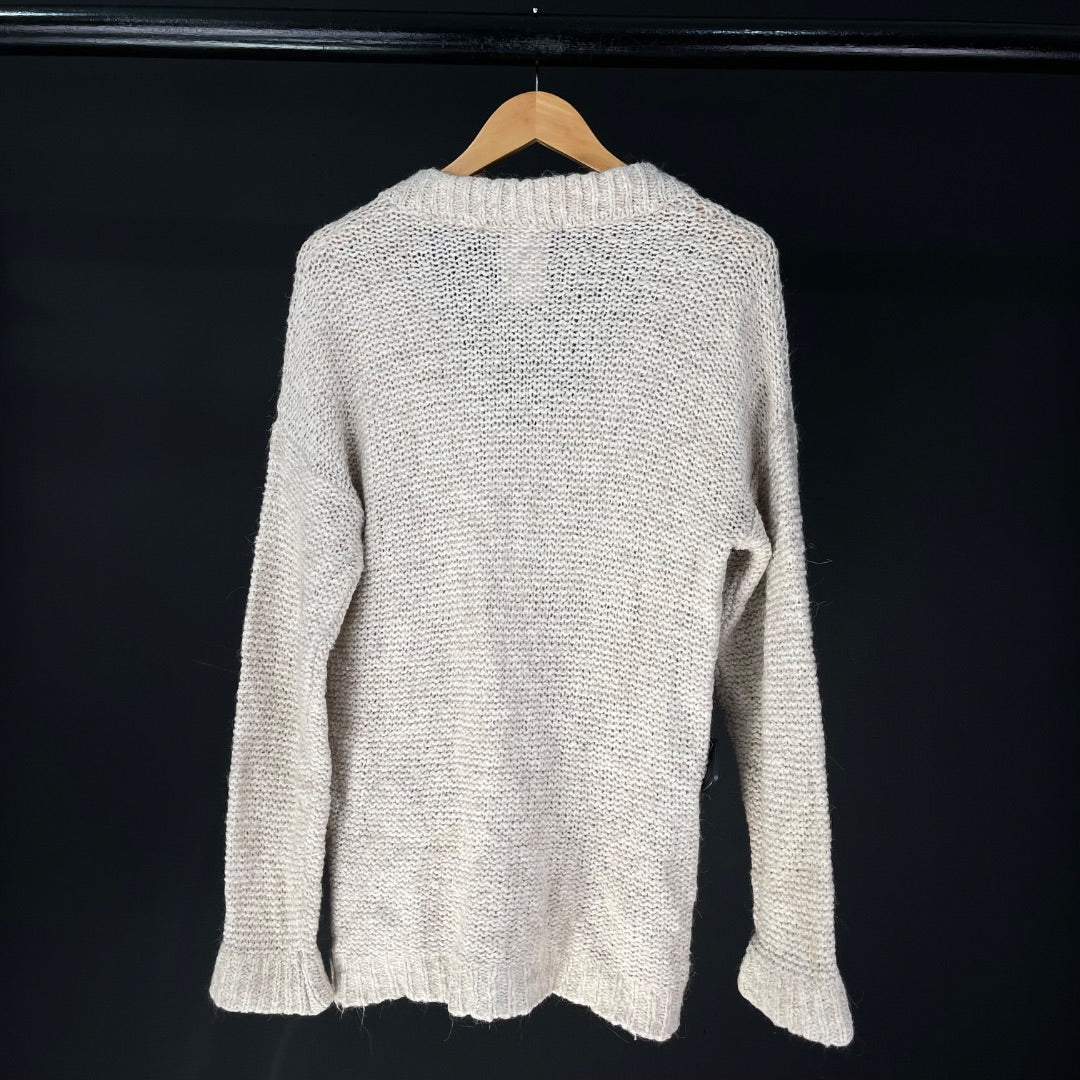 ZARA Sweater Beige Talle M